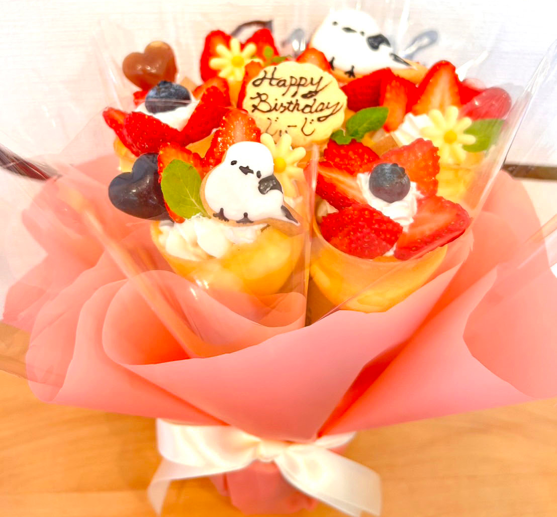 クレープブーケ